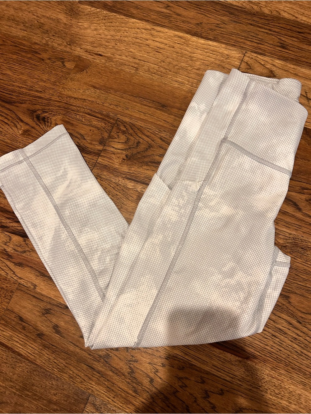 White Athleta Active Leggings - patterns.